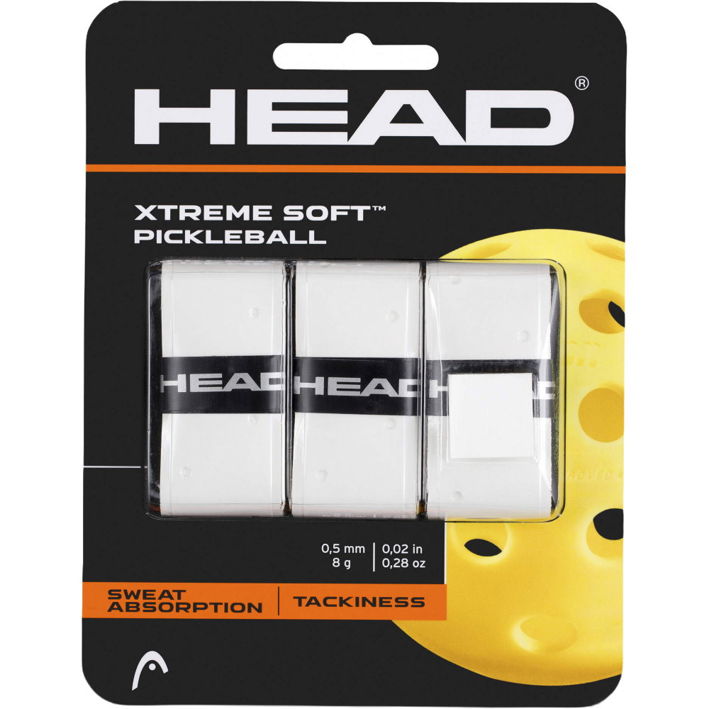 Head - Xtreme Soft Pickleball Overgrip weiß 255589_412