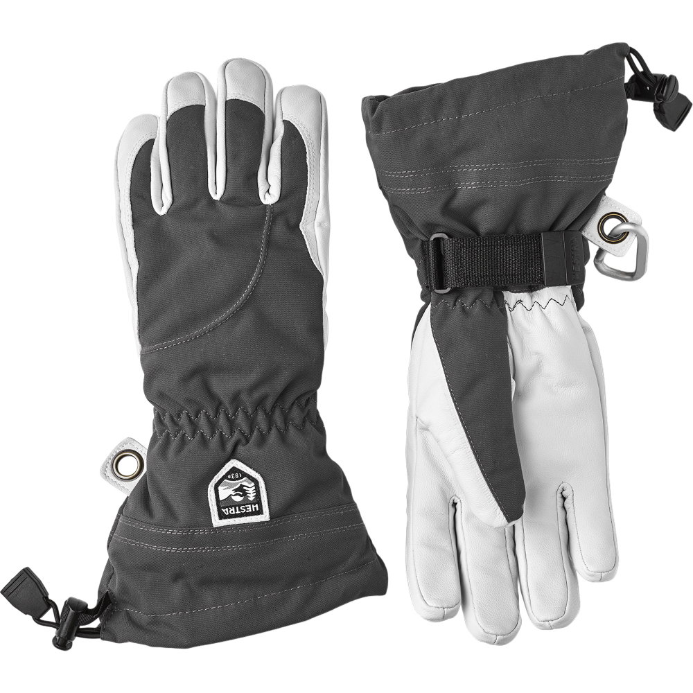 Hestra - Heli Ski 5 Finger Handschuhe Damen grey