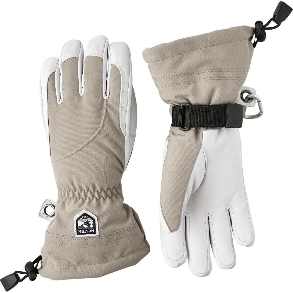 Hestra - Heli Ski 5 Finger Handschuhe Damen khaki