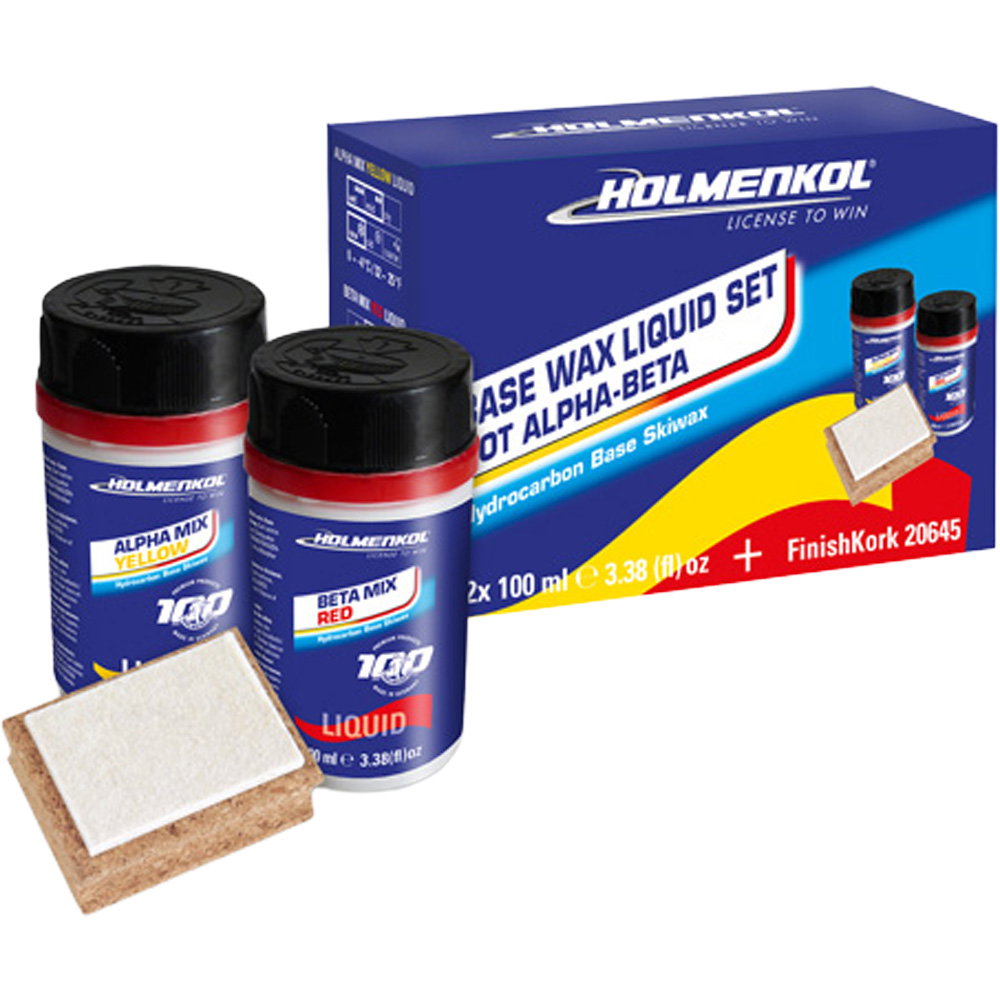 Holmenkol - Basic Liquid Hot Flüssigwachs Set