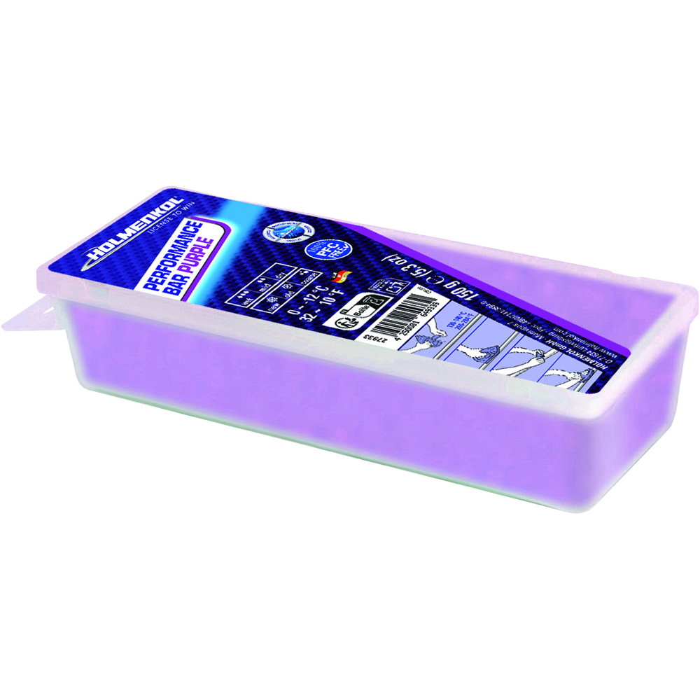 Holmenkol - Performance Bar Purple Wachs 150g