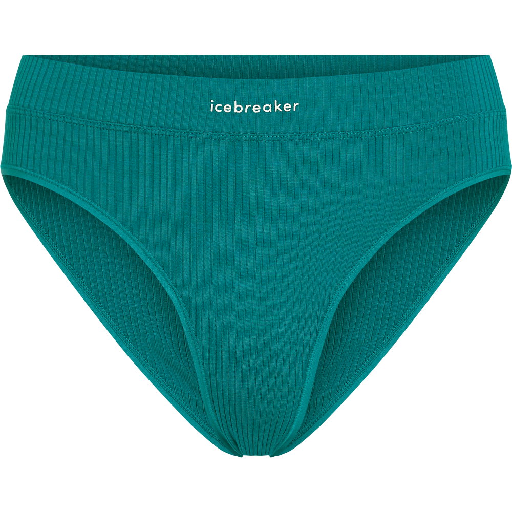 Icebreaker - Merino Rib Lotus Hipster Unterhose Damen tidal teal