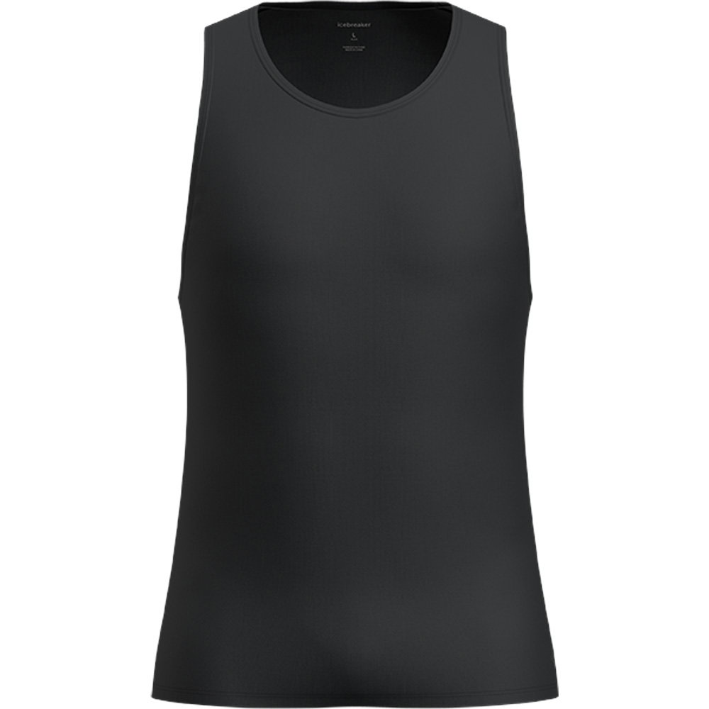 Icebreaker - Anatomica Tanktop Herren schwarz