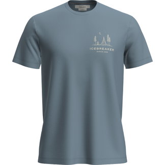 Icebreaker - Merino 150 Tech Lite Peaceful Pass T-Shirt Men flint blue