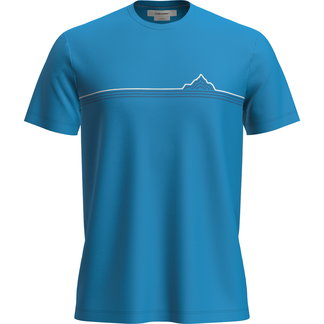Icebreaker - Merino 150 Tech Lite Range Stripes T-Shirt Herren arctic