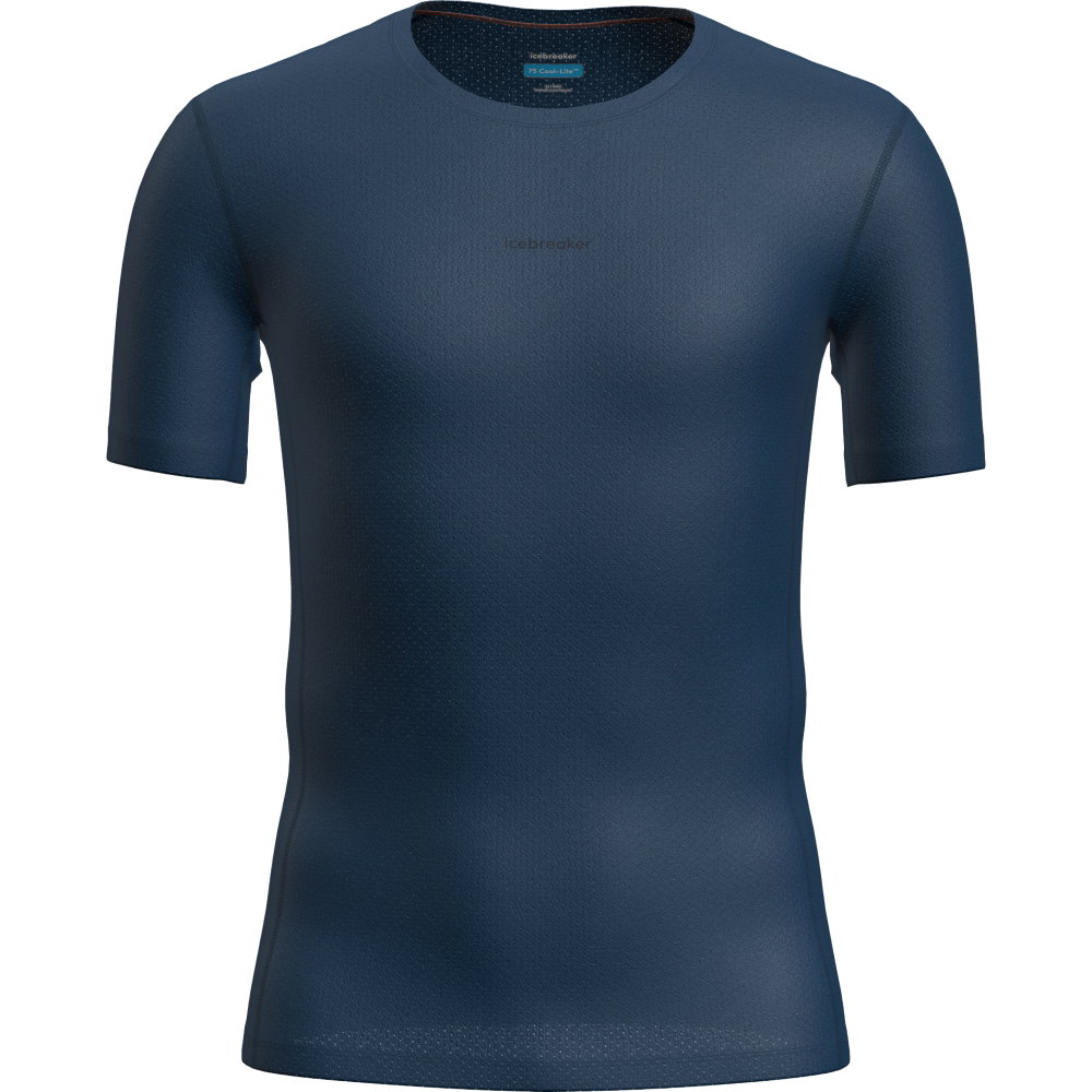 Icebreaker - Merino Blend 75 Cool-Lite™ Featherlight™ Crewe Baselayer Herren atlantis