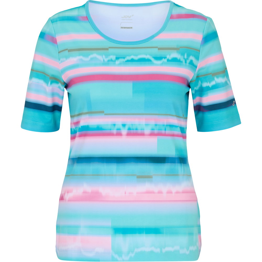 Joy - Aleyna T-Shirt Damen blue lagoon print