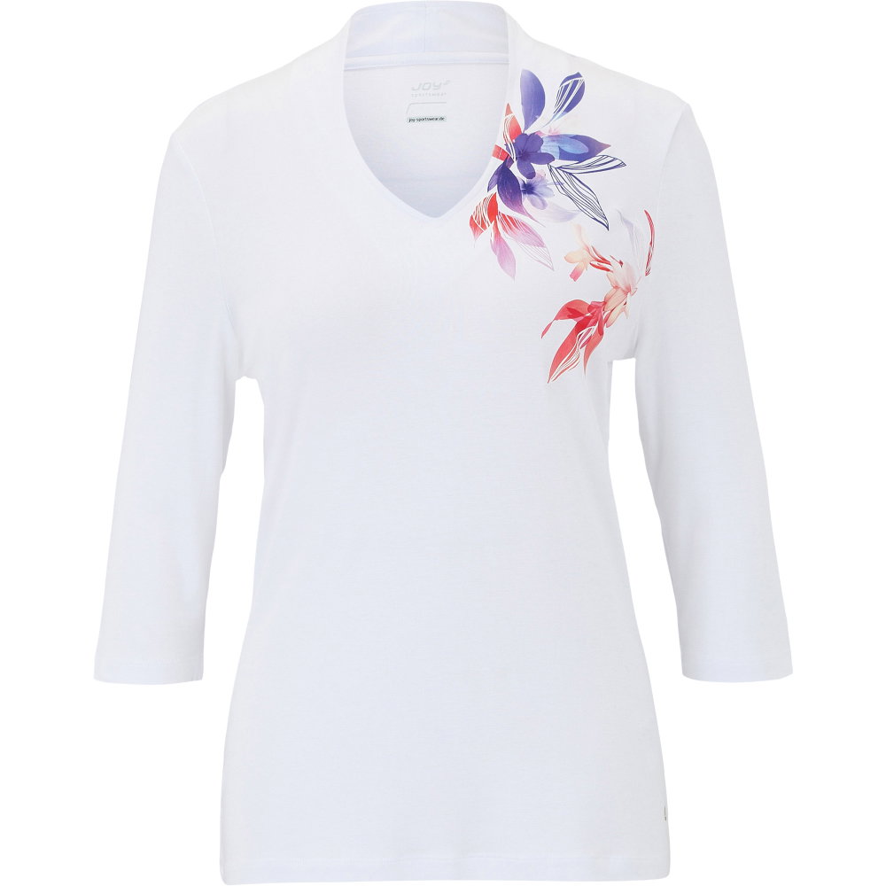 Joy - Jorina 3/4 Arm Shirt Damen weiß
