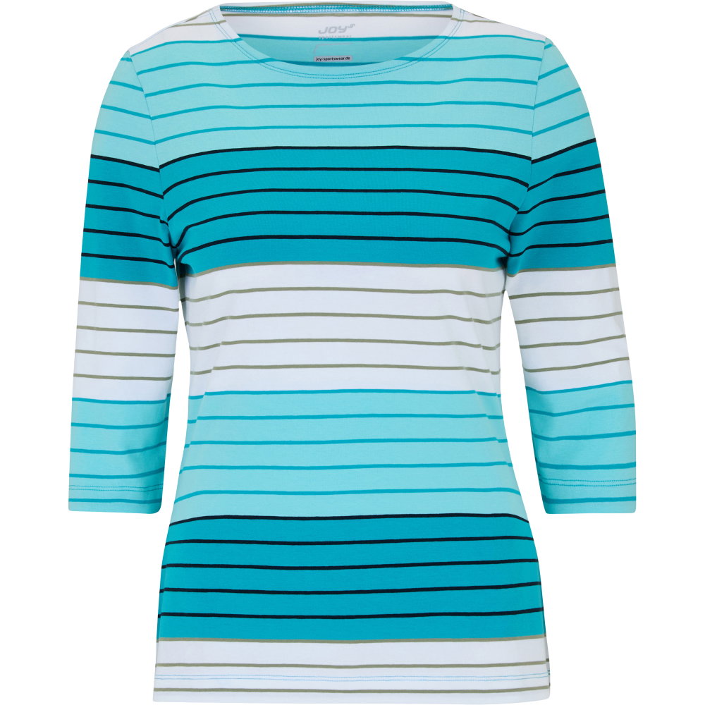 Joy - Luana 3/4 Arm Shirt Damen light topaz stripes