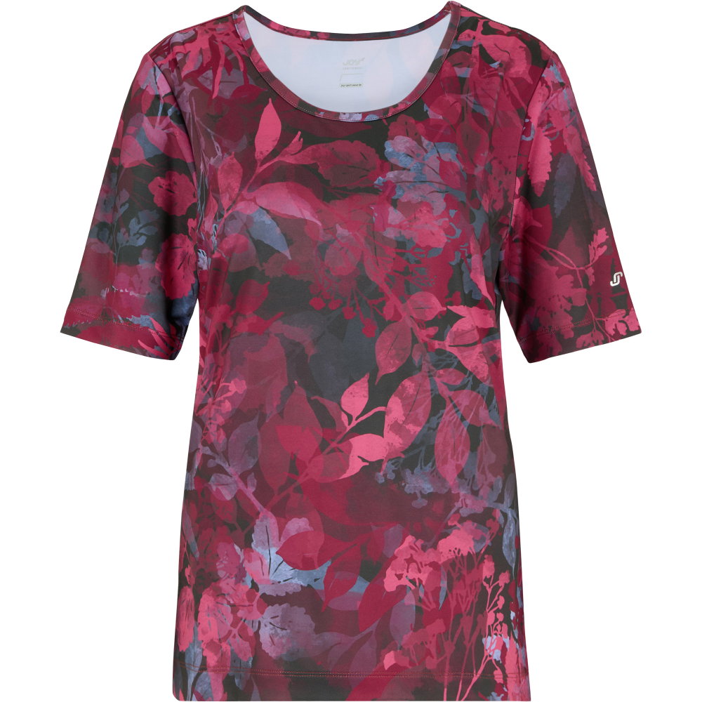 Joy - Paloma T-Shirt Damen plum leaf print