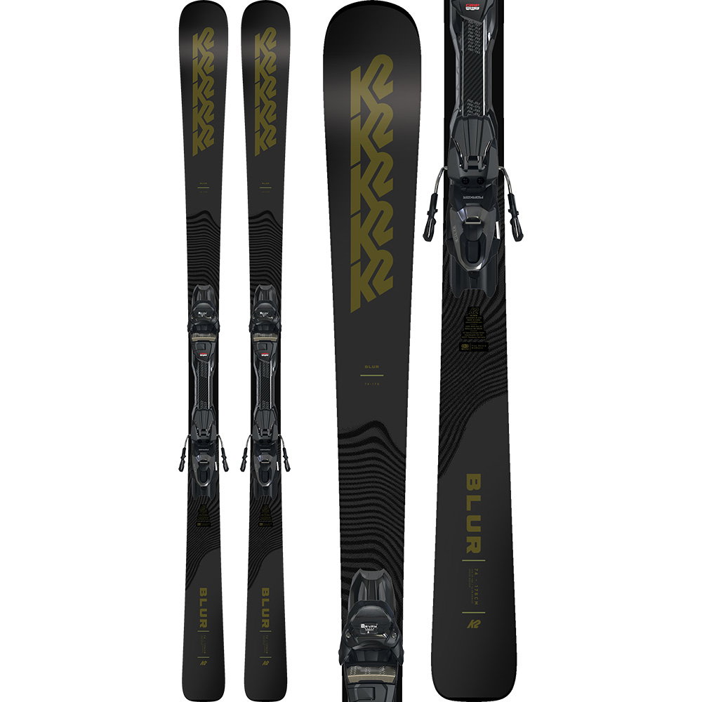 K2 - Blur 74 26/27 Ski inkl. MXC 12 TCx light Quikclik Bindung