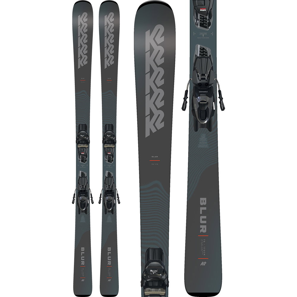 K2 - Blur 76 26/27 Ski inkl. M3 10 Compact Quikclik Bindung