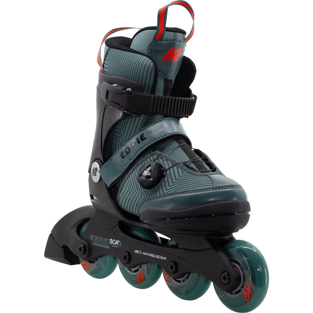 K2 - Eddie BOA® Inlineskates Kinder dark teal