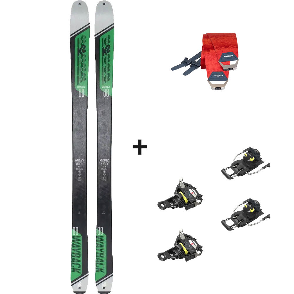 K2 - Wayback 88 22/23 Tourenski Komplettset & Fritschi Bindung & Fell 253858_7190