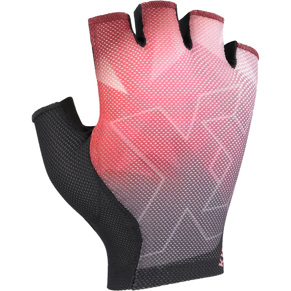 Kinetixx - Ledri Smart Radhandschuhe berry