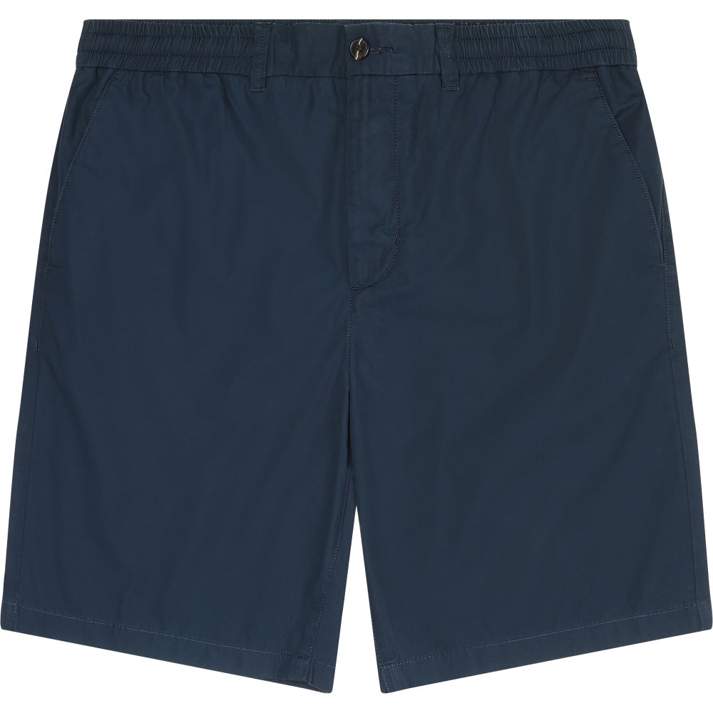 KnowledgeCotton Apparel - Fig Loose Poplin Shorts GOTS/Vegan Herren total eclipse