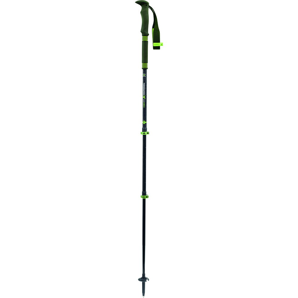 Komperdell - Carbon Pro Zero Wanderstöcke grün