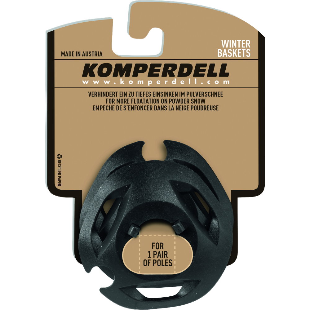 Komperdell - Winterteller Eisflanke Regular UL schwarz