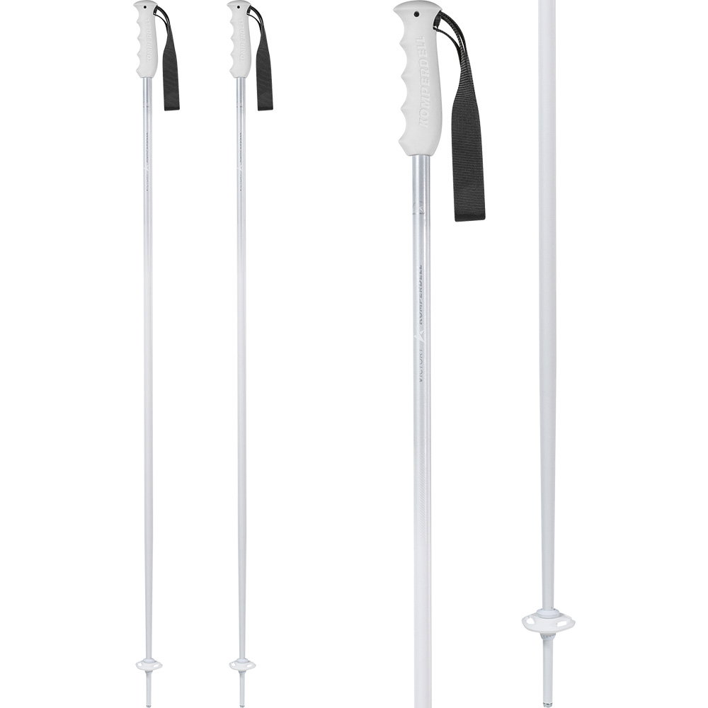 Komperdell - Victory TI Alpin Skistöcke bright white