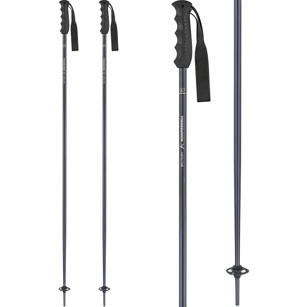 Komperdell - Victory TI Alpin Skistöcke midnight grey