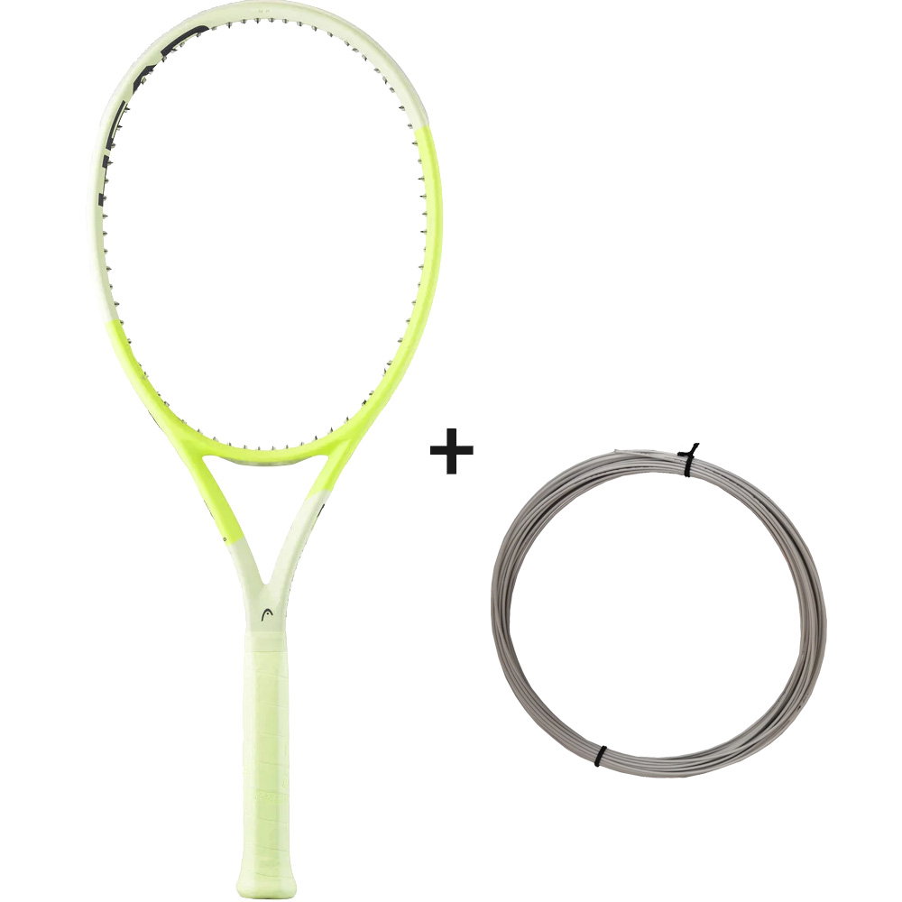 Head - Extreme MP Tennisschläger 2024 (300g) inkl. Lynx Tour 1,25 12m Tennissaite