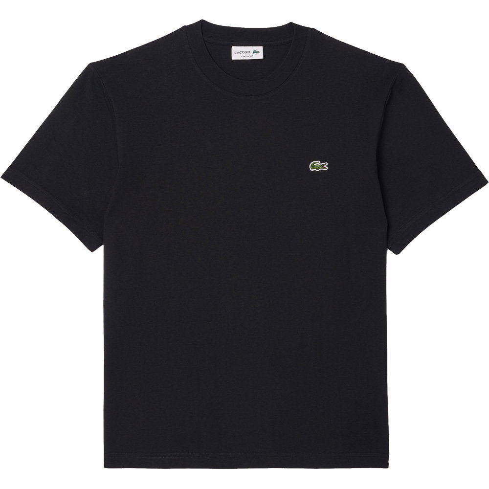 Lacoste - Cotton T-Shirt Herren schwarz