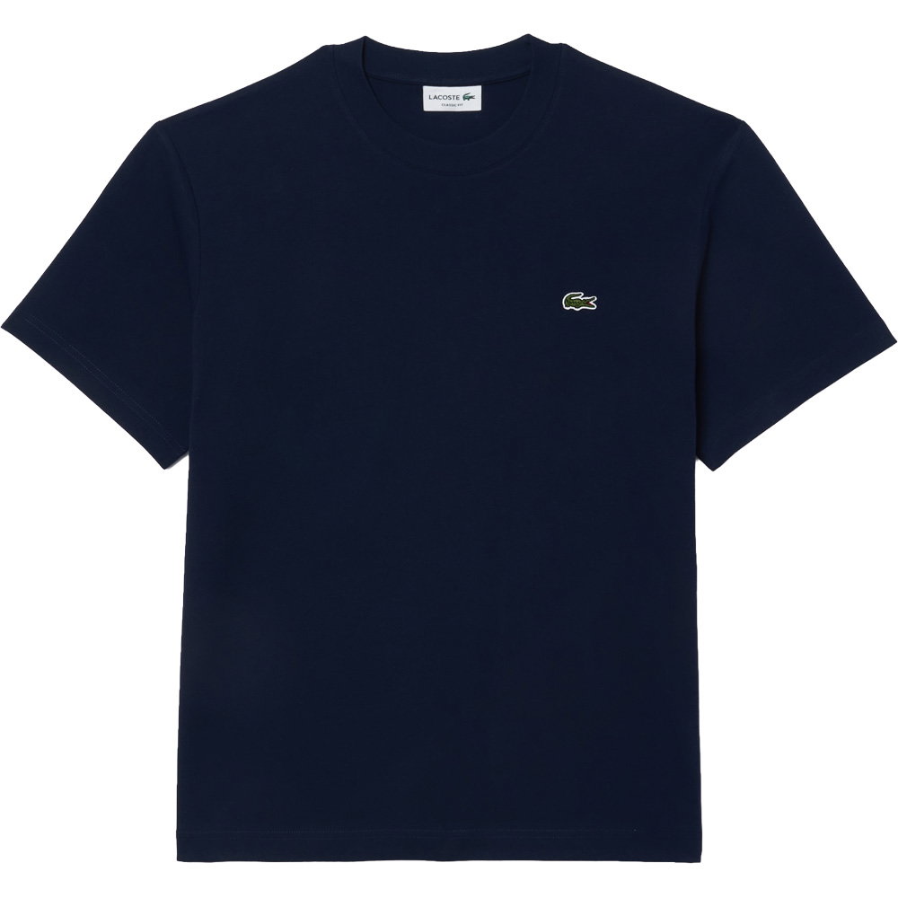 Lacoste - Cotton T-Shirt Herren navy blue