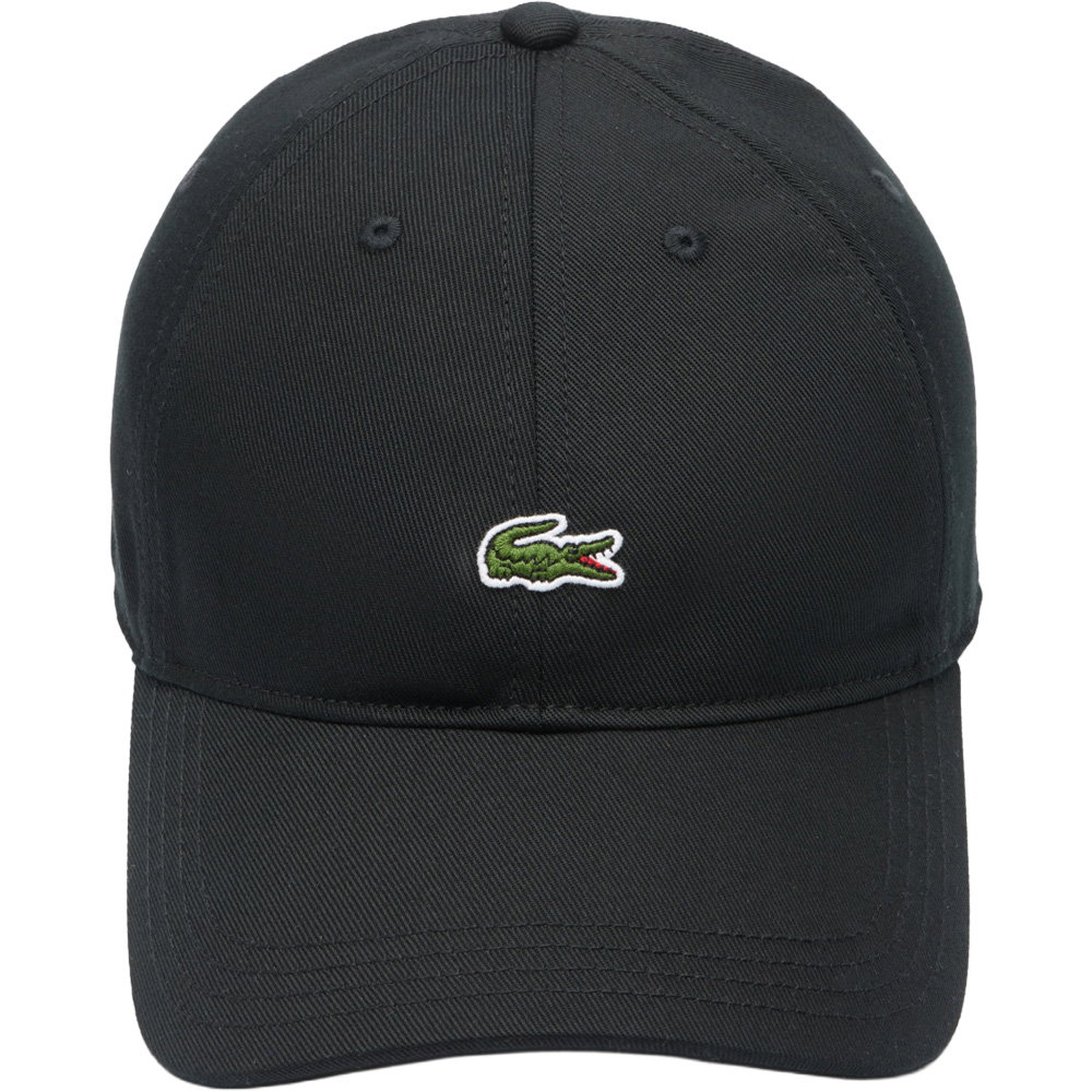 Lacoste - Cotton Twill Cap schwarz