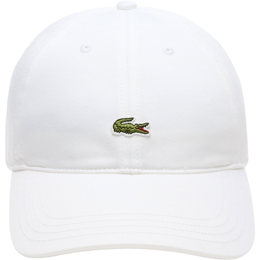 Lacoste - Cotton Twill Cap weiß
