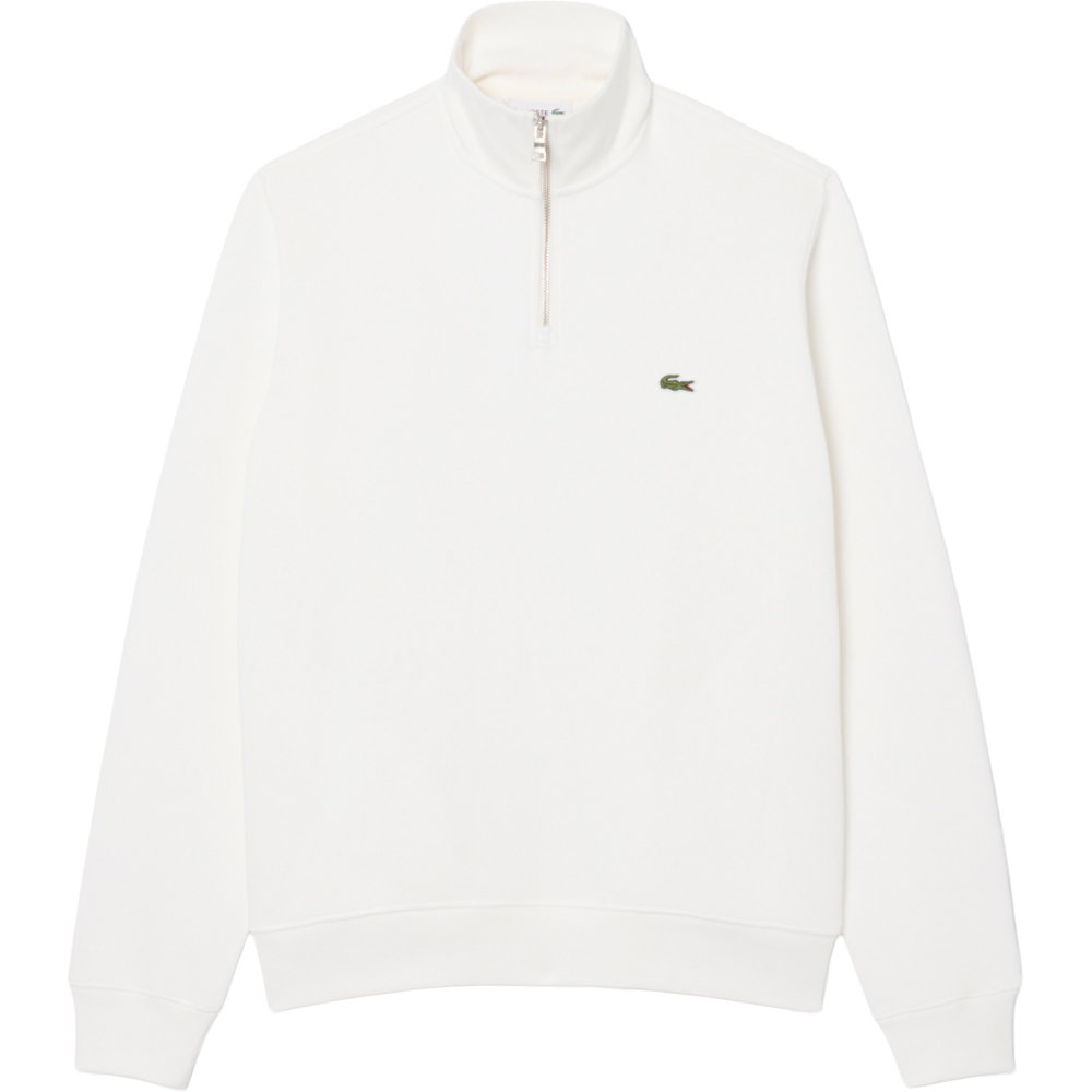 Lacoste - Half-Zip Sweatshirt Herren flour