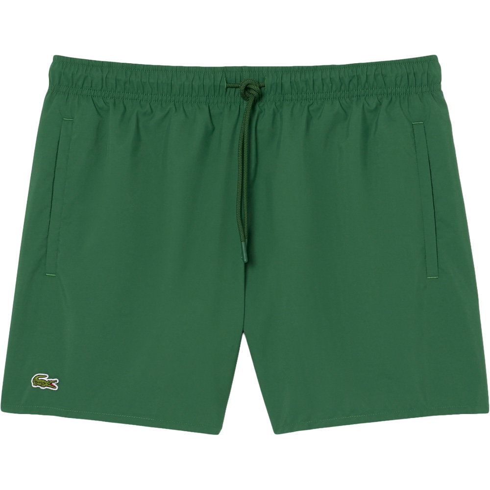 Lacoste - Quick-Dry Badeshorts Herren grün