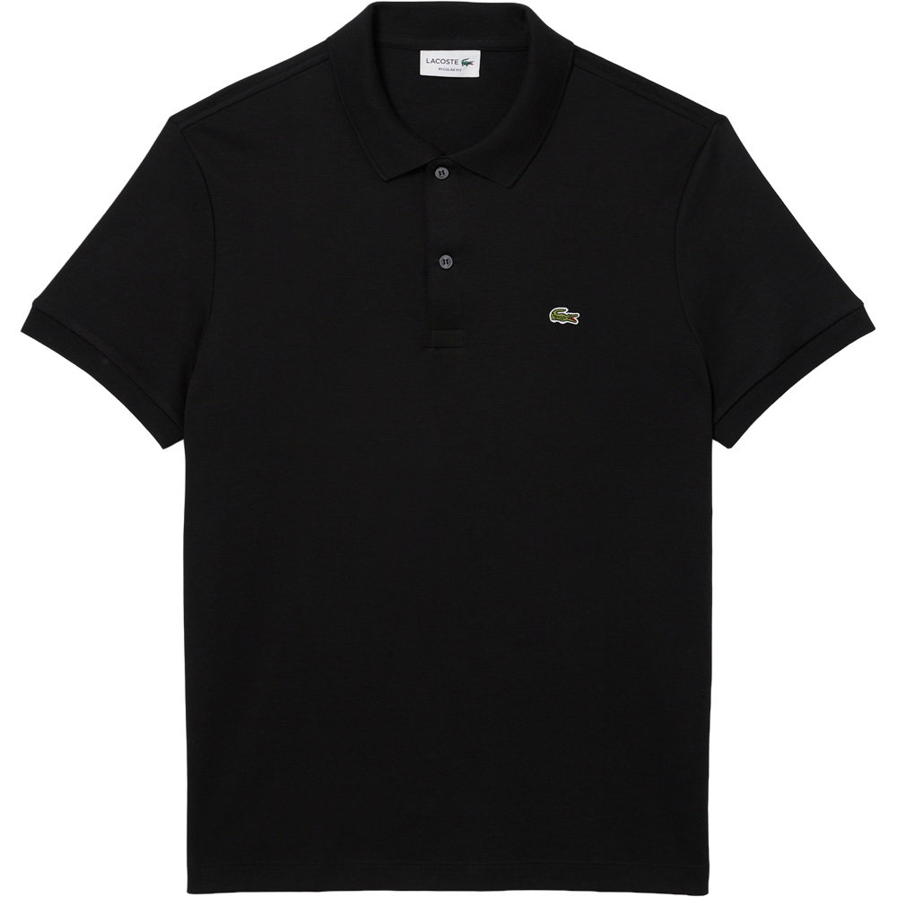 Lacoste - Golf Pima Cotton Poloshirt Herren schwarz