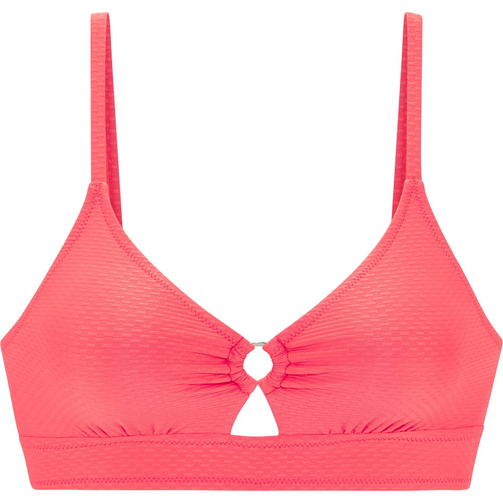 Lascana - Bralette Bikini Top Damen peach