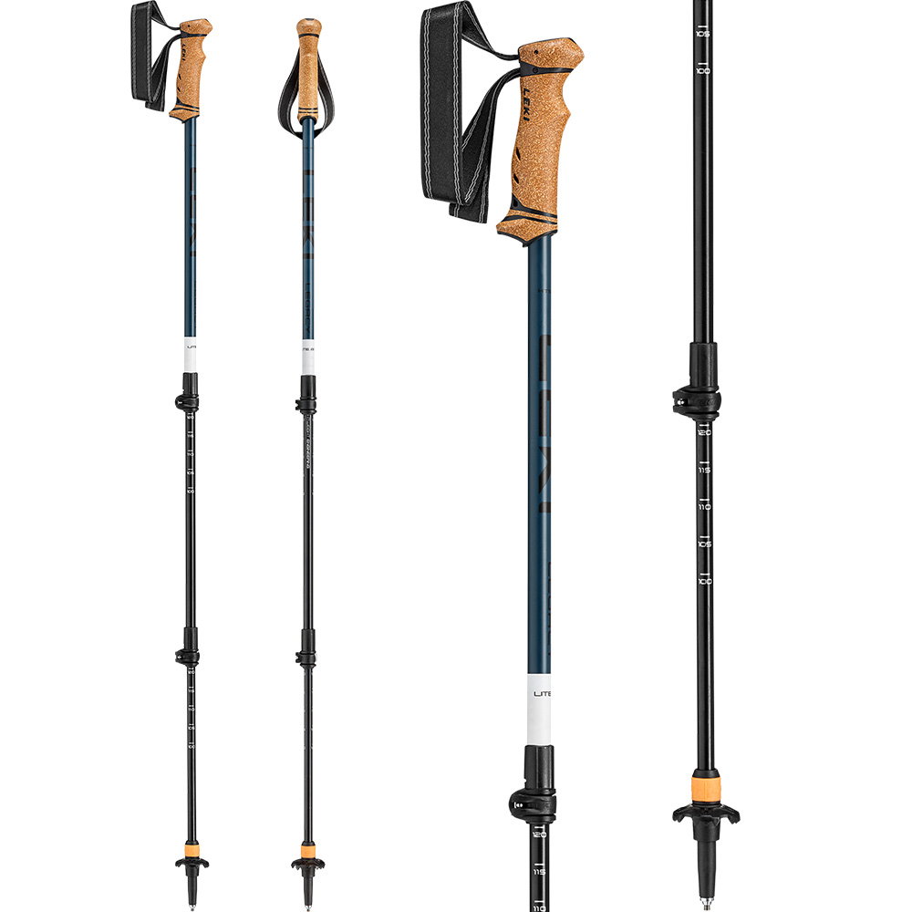 LEKI - Legacy Lite AS Wanderstöcke black-denimblue-white