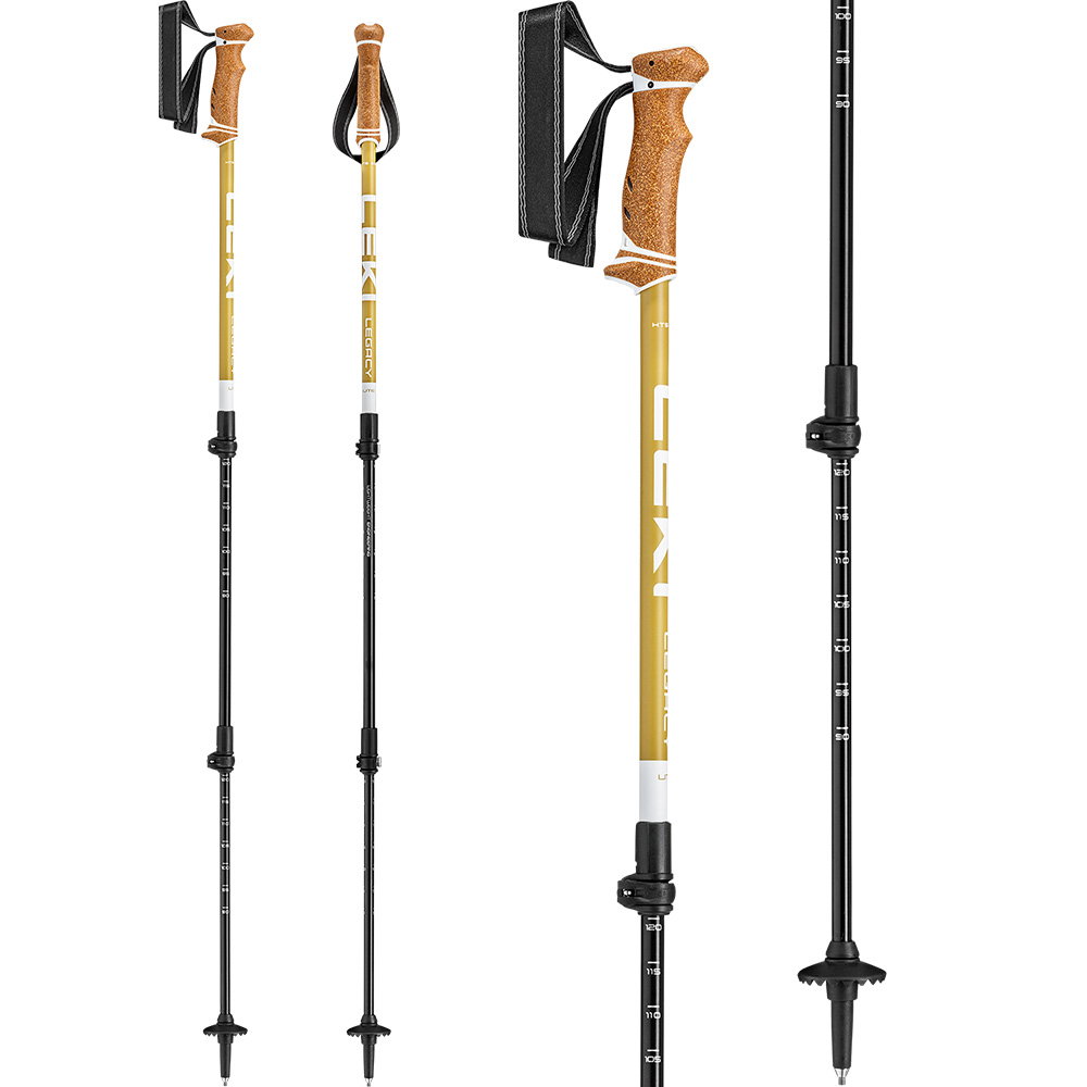 LEKI - Legacy Lite S Wanderstöcke goldbrown
