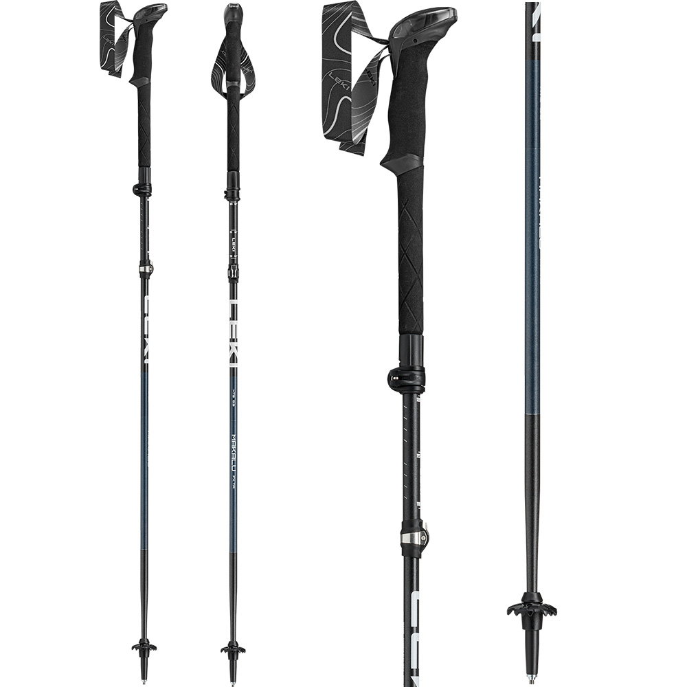 LEKI - Makalu FX TA Wanderstöcke stone blue