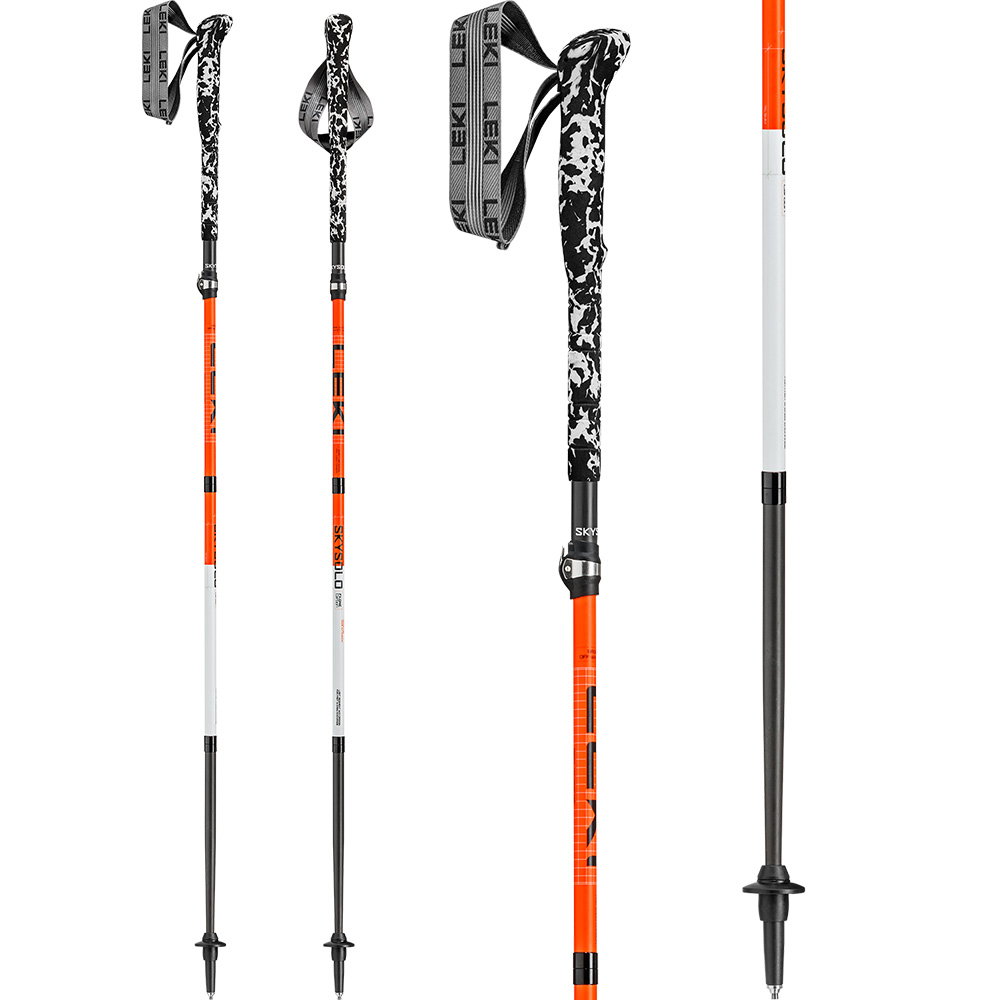 LEKI - Skysolo FX One Carbon Wanderstöcke neonorange
