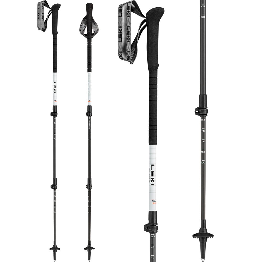 LEKI - Skytera Carbon Lite Wanderstöcke weiß