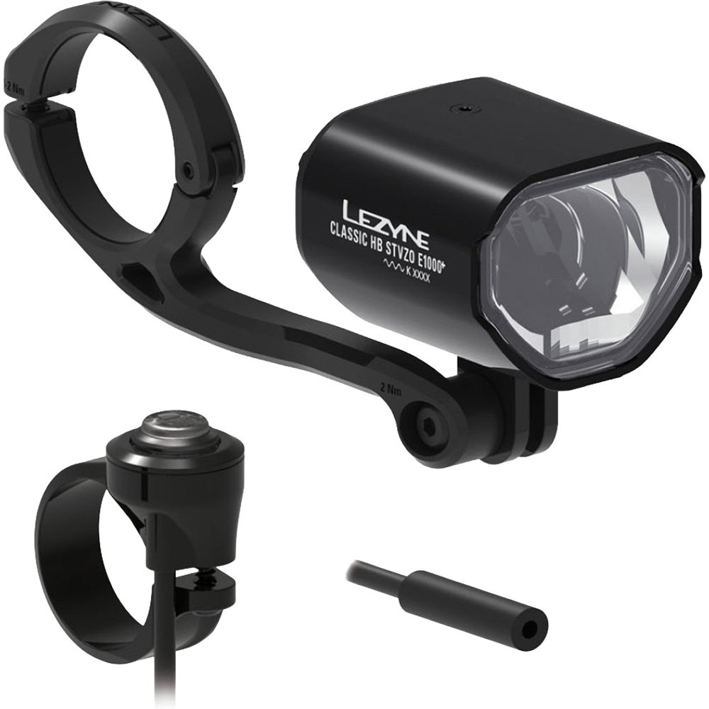 Lezyne - Classic HB E1000+ StVZO Frontlicht