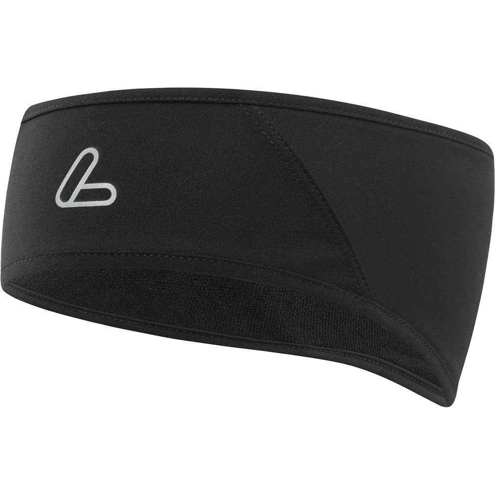 Löffler - Airblocc Flaps Stirnband schwarz