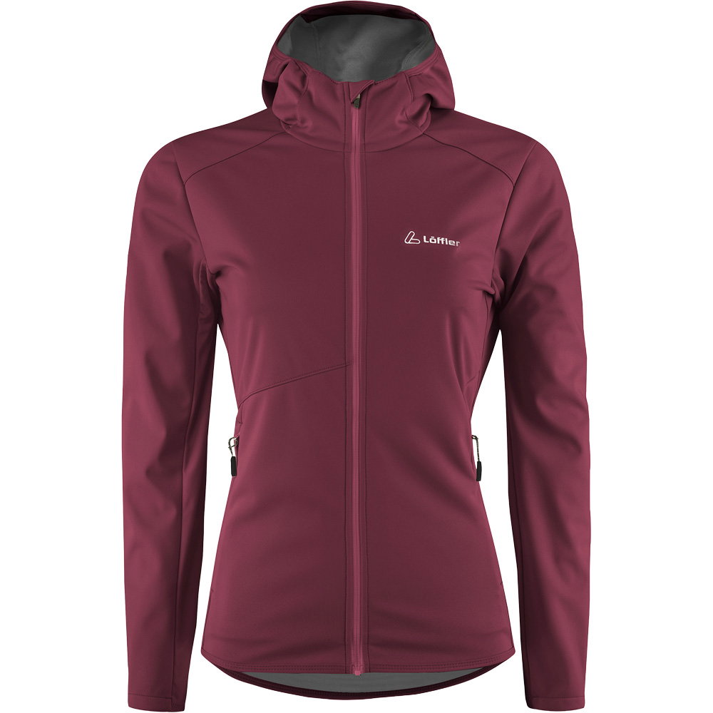 Löffler - North Airblocc Light Softshelljacke Damen aubergine