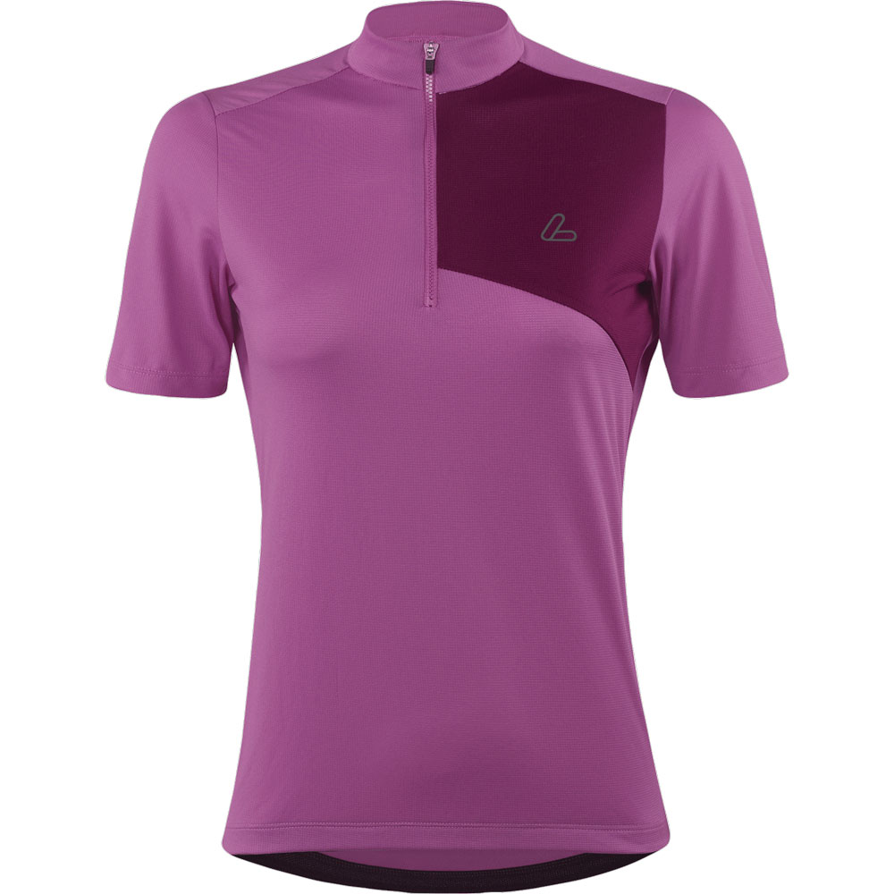 Löffler - HZ Skys Block Mid Radtrikot Damen rose