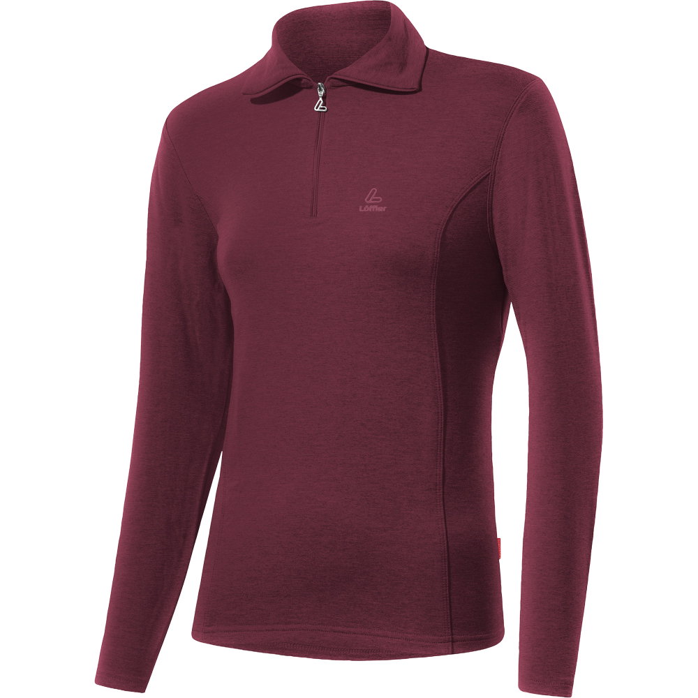 Löffler - Turtle transtex® Midlayer Damen aubergine