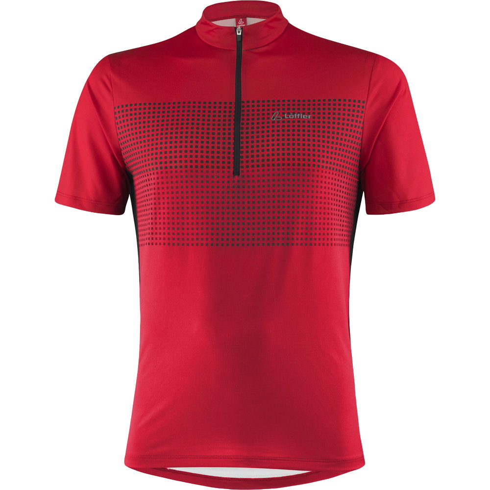 Löffler - Sparta Radtrikot Herren rot