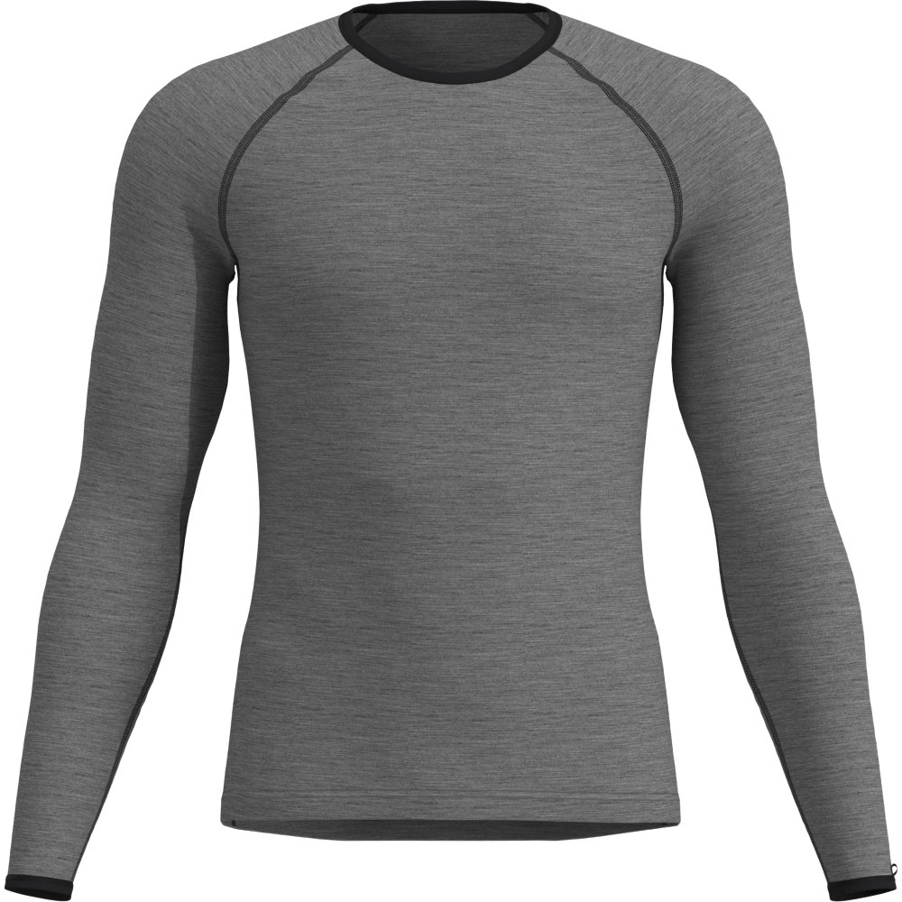 Löffler - Transtex® Merino Longsleeve Herren grey melange