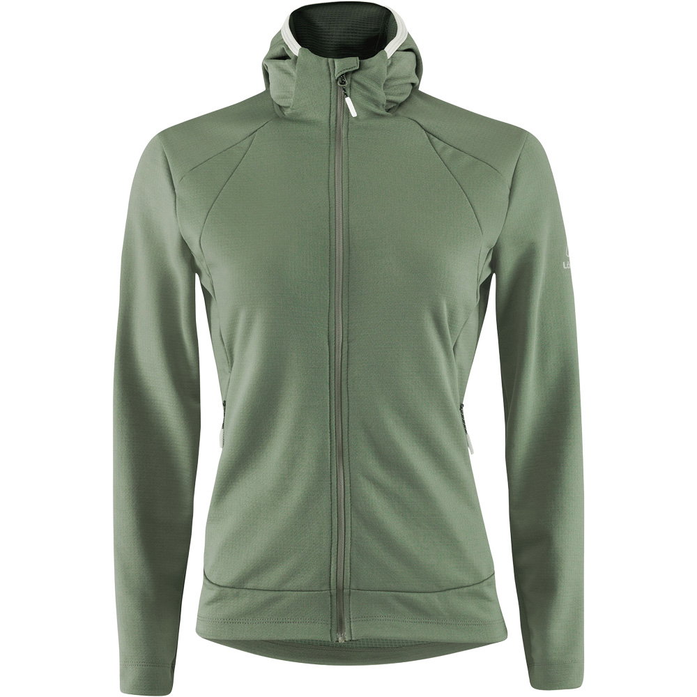 Löffler - Tech-Merino Zip Hoodie Damen pine