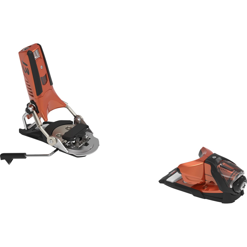 Look Bindings - Pivot 2.0 13 GripWalk® Freeski Bindung orange metal 105mm Stopper