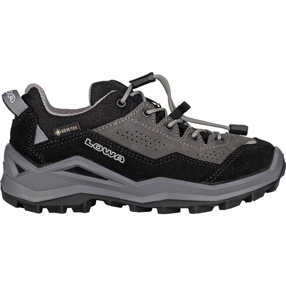 LOWA - Wandax GORE-TEX® LO JR Wanderschuhe Kinder schwarz