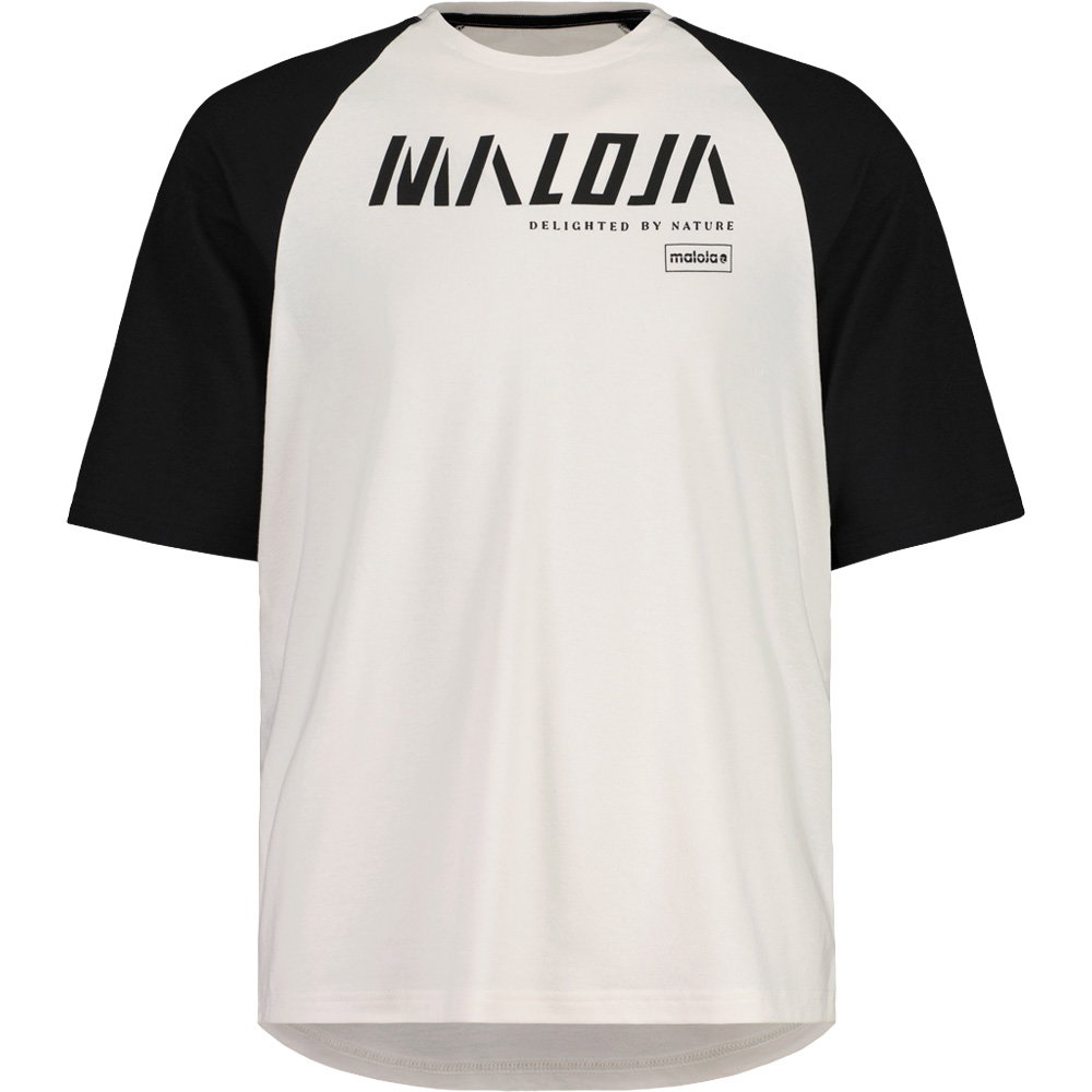 Maloja - AnderterM. Bike Shirt Herren shaded white multi