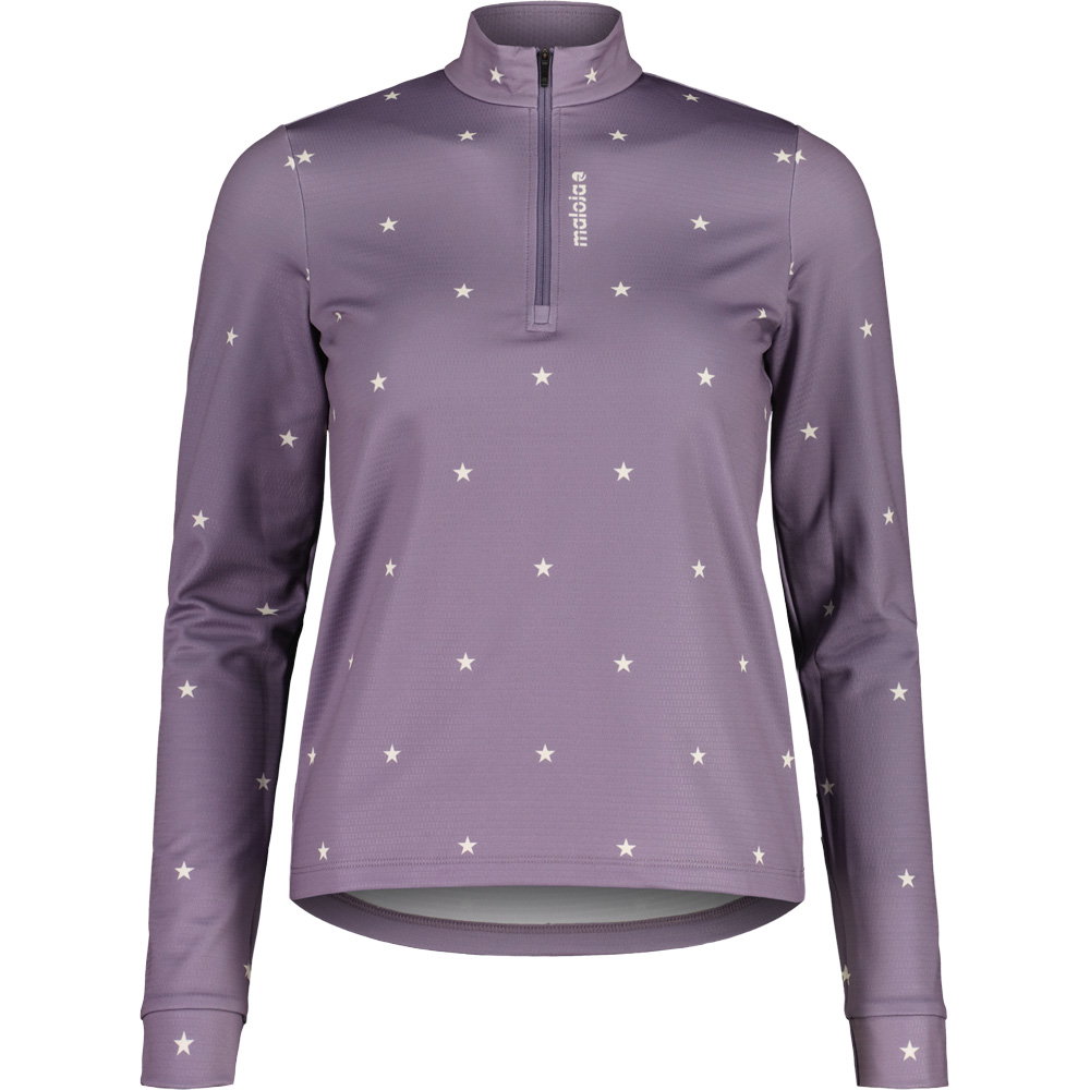 Maloja - SawangM. Longsleeve Damen shaded purple stars